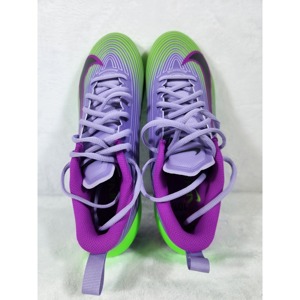Nike Vapor Speed 3 NRG Football Cleats Hydrangea Green Strike HJ4572-500 Sz 10.5 - Picture 8 of 13